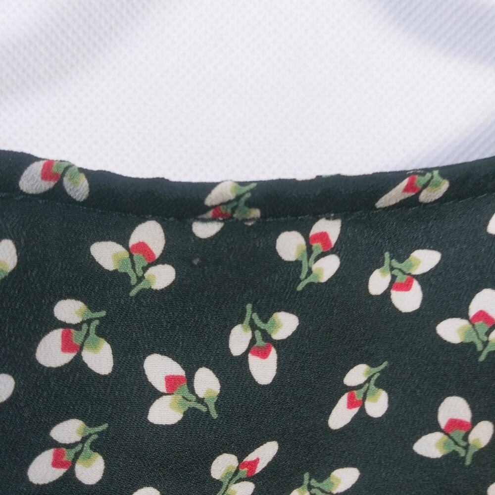 Ventti Black Sleeveless Dress Floral Print With Pockets Size L - Picture 8 of 8